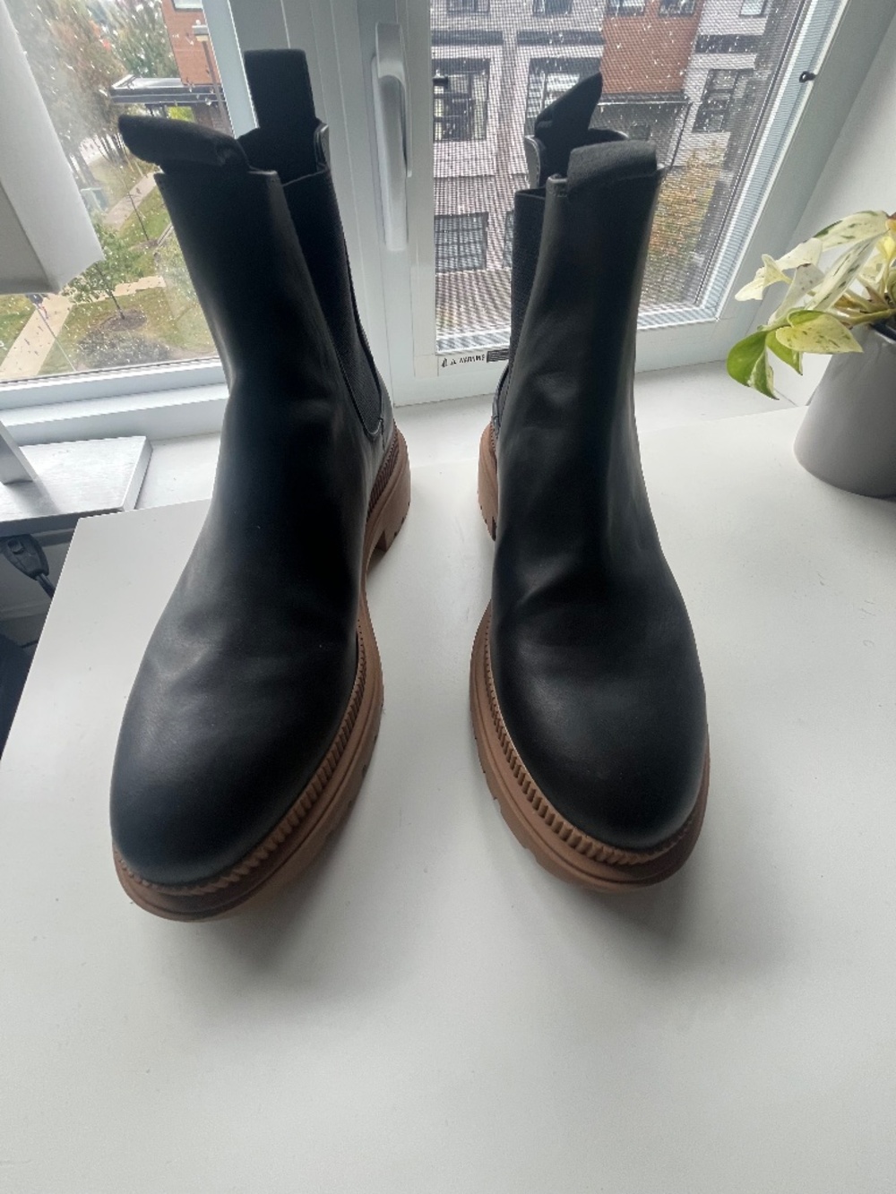 H&M Black Ankle Boots – Women's Size 42
